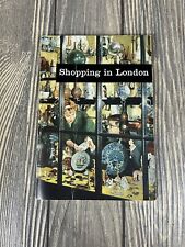 Vintage 1959 Shopping In London Booklet picture