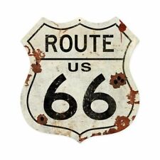 ROUTE US 66 SHIELD SHAPED 28