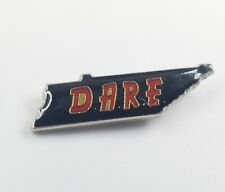 DARE Tennessee State Map Drug Abuse Resistance Education Pin Advertise Promo VTG picture