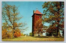 Morristown New Jersey Tower-Villa Walsh Calvary Shrine VINTAGE Postcard picture