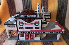 Snow Village Department 56 Harley Davidson Manufacturing 1998 Cycles Gasoline picture