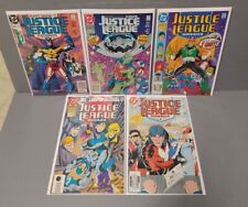 5 Vintage Justice League America Comic Books # 6, 42, 47, 50, 63  Bag & Boarded picture