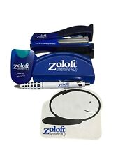 Drug Rep Pharmaceutical Lot Zoloft RARE Magnetic Clip Cobalt Blue Stapler Magnet picture
