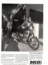 1967 Print Ad Ducati The Throughbred of Motorcycles Ride the Thoroughbred Horse picture