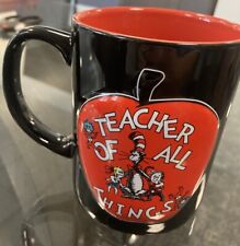 Dr Seuss Coffee Mug Universal Studios Teacher Of All Things picture