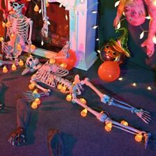 Halloween Human Skeleton Poseable Life Size Decoration Party Prop Haunted House picture