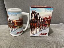 2008 Anheuser Busch Beer Stein Clydesdales 75 Years of Proud Tradition w/ Box picture