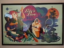 MONDO - Peter Pan Variant - Tom Whalen Screen Print 24x36 Disney (#105/205) Auto picture