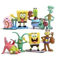 SpongeBob & Patrick 8pc Action Figure Set, Kids Collection Model Small Toys picture