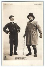 c1910's Barry And Gaffer Acting Theater RPPC Photo Tuck's Antique Postcard picture