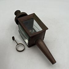 Vintage Railway Train Carriage? Wall Candle Sconce. Solid Brass And Glass 14