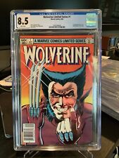 WOLVERINE LIMITED SERIES #1, CGC 8.5, 1ST SOLO WOLVERINE COMIC 1982-newstand picture