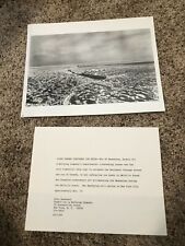 1969 Press Photo & Release Document - Humble Oil (Exxon) SS Manhattan Ice Tests picture