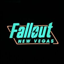 3D Printed FALLOUT NEW VEGAS (GITD) Fansign for your Funko Pops and Collectibles picture
