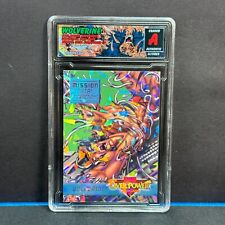 1995 Marvel Overpower Wolverine #5 Cracked Ice Altered Refractor picture