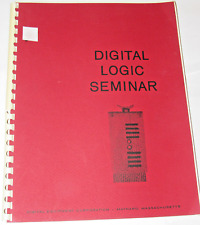 VINTAGE 1965 DEC, DIGITAL EQUIPMENT CORP, DIGITAL LOGIC SEMINAR BOOK FLIP-FLOPS picture