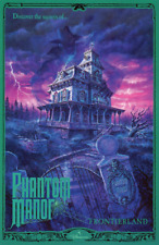 Disneyland Paris Haunted Mansion Phantom Manor Attraction Disney Poster picture