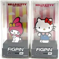 FiGPiN Hello Kitty & Friends My Melody #893 & Hello Kitty #892 Limited Edition picture
