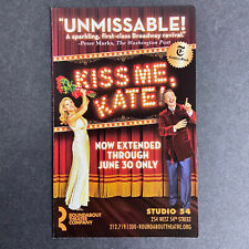 Kiss Me Kate Kelli O'Hara Promo Ad Flyer Handbill Pocket New York City Broadway picture