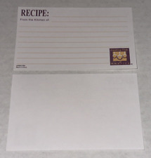 x30 NOS Vintage Cooking Club of American Recipe Cards '3 x 5' Sealed Blank Backs picture