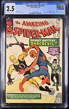 Amazing Spider-Man #16 - CGC 2.5 - 1st Daredevil Crossover 4368209006 picture
