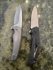 Lot Of 2 Kershaw Intellect 1810 Kershaw Airlock 1385 picture
