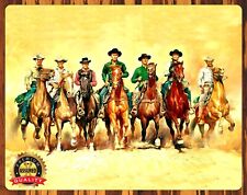 The Magnificent Seven - Western Movie 1960 - Metal Sign 11 x 14 picture