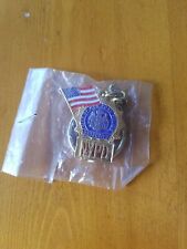 New York City Police Department NYPD Detective Flag Logo Keychain picture