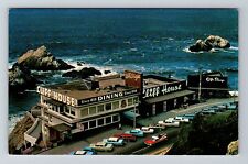San Francisco CA-California Cliff House Dining Classic Cars Vintage Postcard picture
