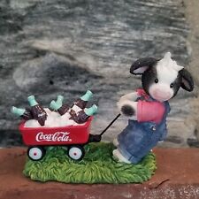 VTG Marys Moo Moos Coke Figurine Cow Load of Refreshment for Heiferyone CocoCola picture