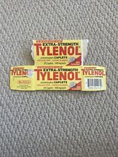Vintage 1980s Tylenol “Safety Sealed” Packaging  After Poisonings picture