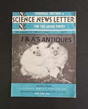WW2 Overseas Edition Of Science News Letter For The Armed Forces ~ May 1944 picture