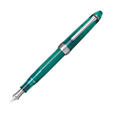 Sailor 1911 Standard Fountain Pen in OhWan Jellyfish (Green) w/ ST - Fine Point picture