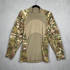 Massif Army Combat Shirt Mens M Brown Camo ACS Flame Resistant FR Military USA picture