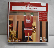 Holiday Time Hangin' On Santa 5 Ft Christmas Gutter Hanging Santa Decor picture