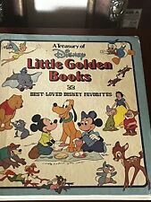 VINTAGE 1978’ Hard Copy Treasury of Disney Little Golden Books 9x10