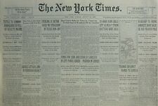 8-1930 August 24 WARSHIP TO BRING ANDREE'S BODY BACK MAGNETIC POLE NY Times  picture