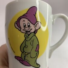 Vintage Walt Disney Productions Dopey Mug Snow White & The 7 Dwarfs Cup Japan picture