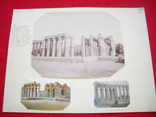 +++ 1875 EGYPT LUXOR Peristyle Temple by  DITTRICH picture