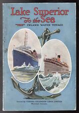 CANADA STEAMSHIP LINES & NORTHERN NAVIGATION 1920s Promotional ADVERTISING Book picture