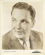 Bob Crosby dixieland jazz music orchestra leader antique photo picture