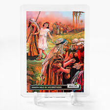 JOSEPH SOLD BY HIS BROTHERS Holographic Card 2024 GleeBeeCo Holo Faith #J684 picture