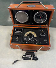 Vintage Spirit of St Louis Aviator Flight Case Radio Alarm Clock RADIO WORKS picture