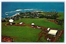 c1960's Aerial View Of High-Capacity Earth Station Paumalu Hawaii HI Postcard picture