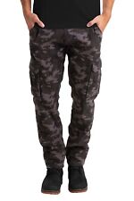 Men's Military Cargo Straight-fit Camo Pants picture