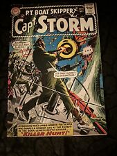 DC (1968) P.T. Boat Skipper CAPTAIN STORM# 1 NICE VG+ 4.5 COPY-OW/W PQ-ONE OWNER picture