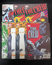 THE CREW #1, 2, 2, 3, 4, 4, 6 (Marvel 2003) 1st Josiah X Bradley picture