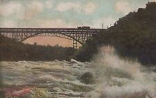 Whirlpool Rapids Niagara Falls New York Posted Dividedback Vintage Postcard picture