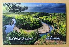 Postcard AR:  Arkansas- Red Bluff Overlook. picture