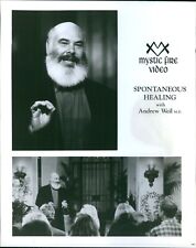 1996 Andrew Weil Doctor Mystic Fire Video Spontaneous Healing Man 8X10 Photo picture